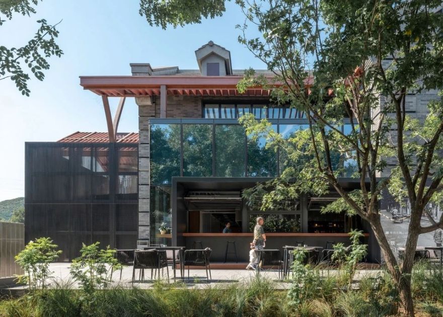 檀谷单向空间及十三邀小酒馆丨中国北京丨BUZZ庄子玉工作室-7