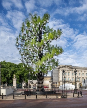 树中之树雕塑丨英国伦敦丨Heatherwick Studio