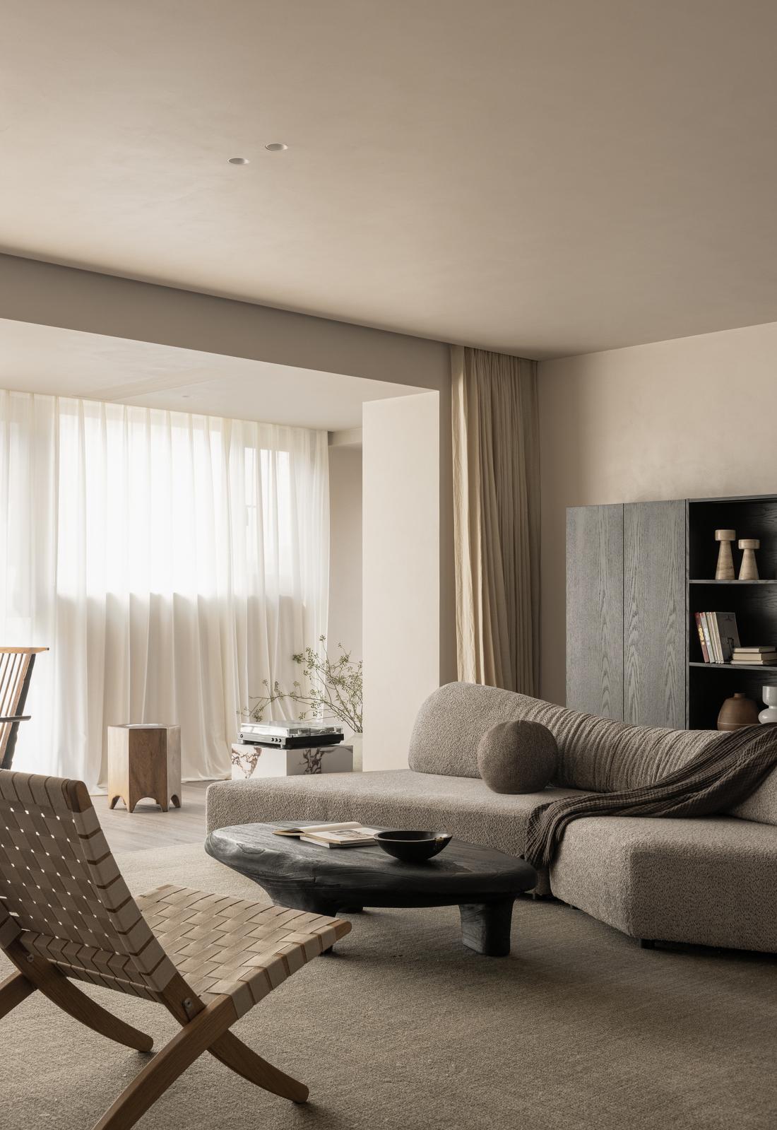 奶油风之低调淡雅丨中国天水丨宜居空间设计,例外软装设计-32