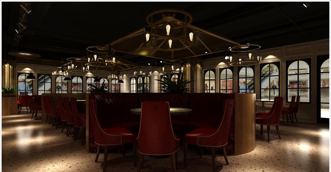 万骏设计/ 茉莉融合餐厅-5