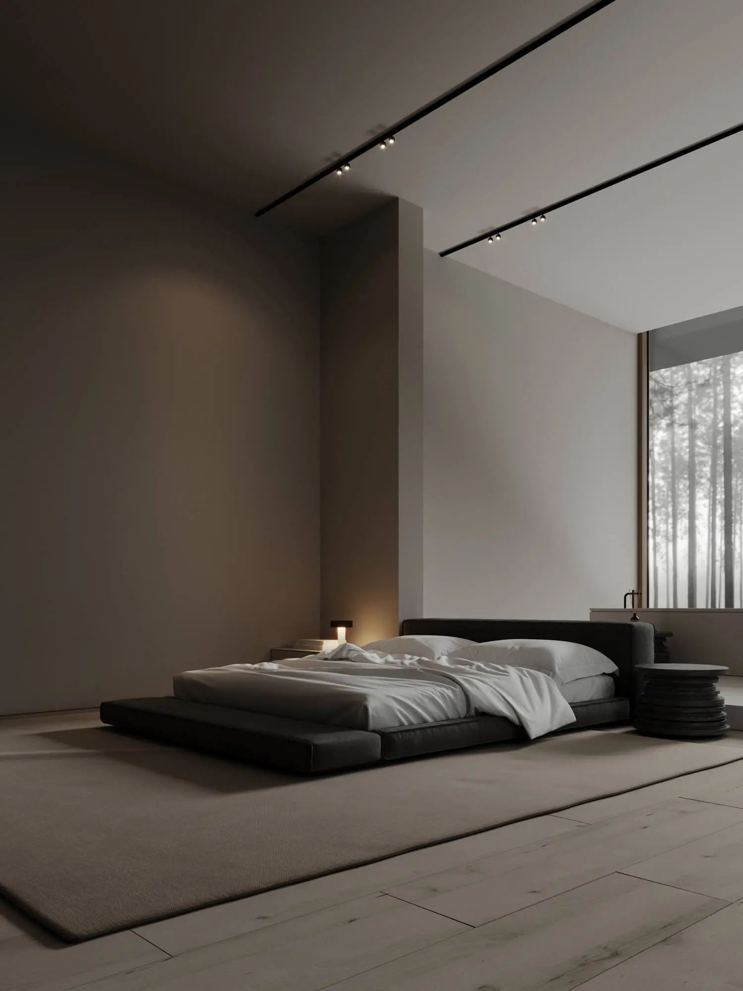 乌克兰设计师Aleksandra Shevchenko的极简主义空间-28