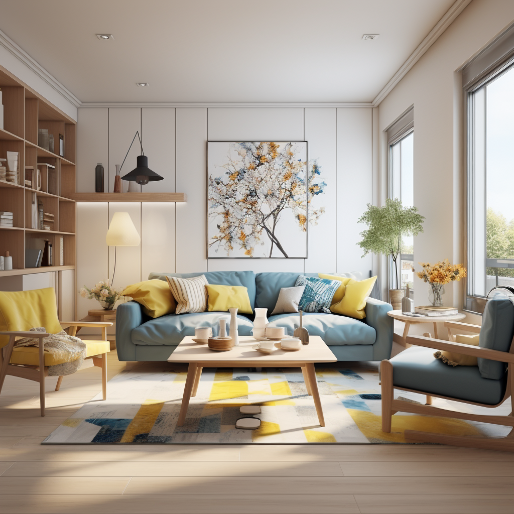 彩色世界，柔软沙发-6