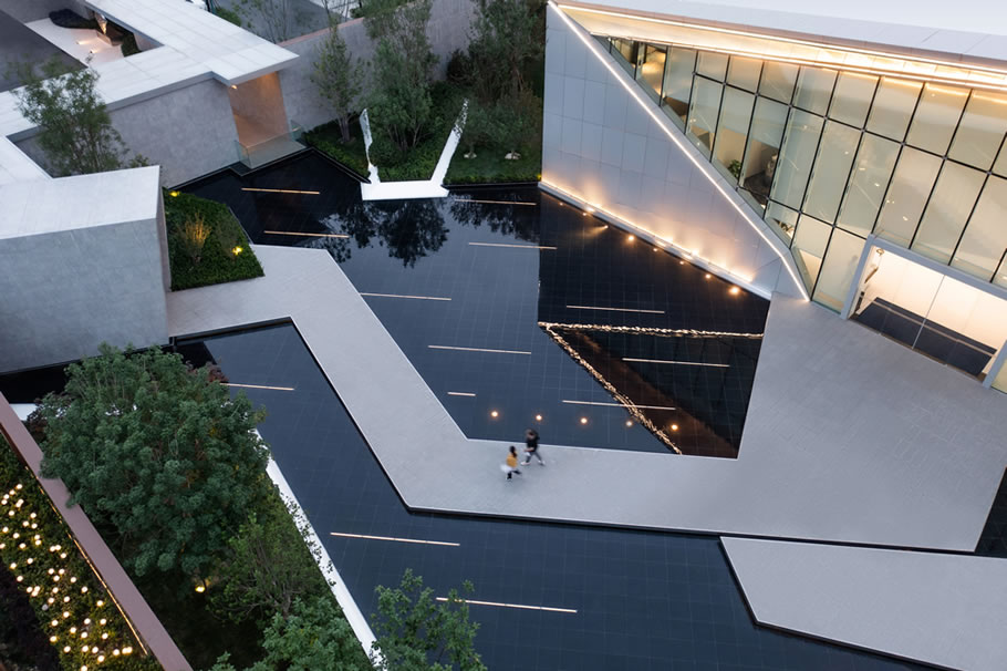 天津上实仰山 · 光影交错的现代景观设计丨中国天津-28