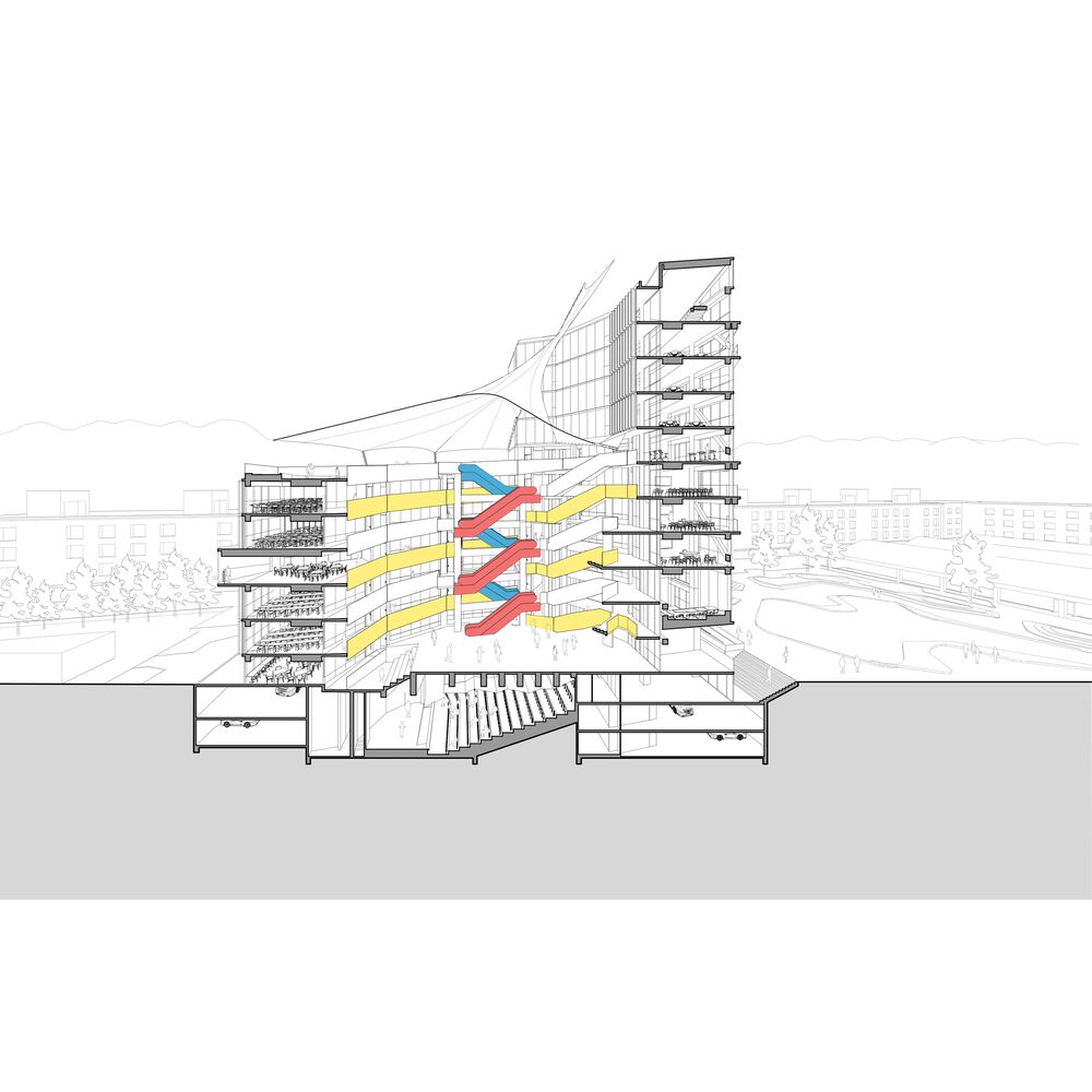 智利圣地亚哥大学商学院建筑设计丨Marsino Arquitectura-47