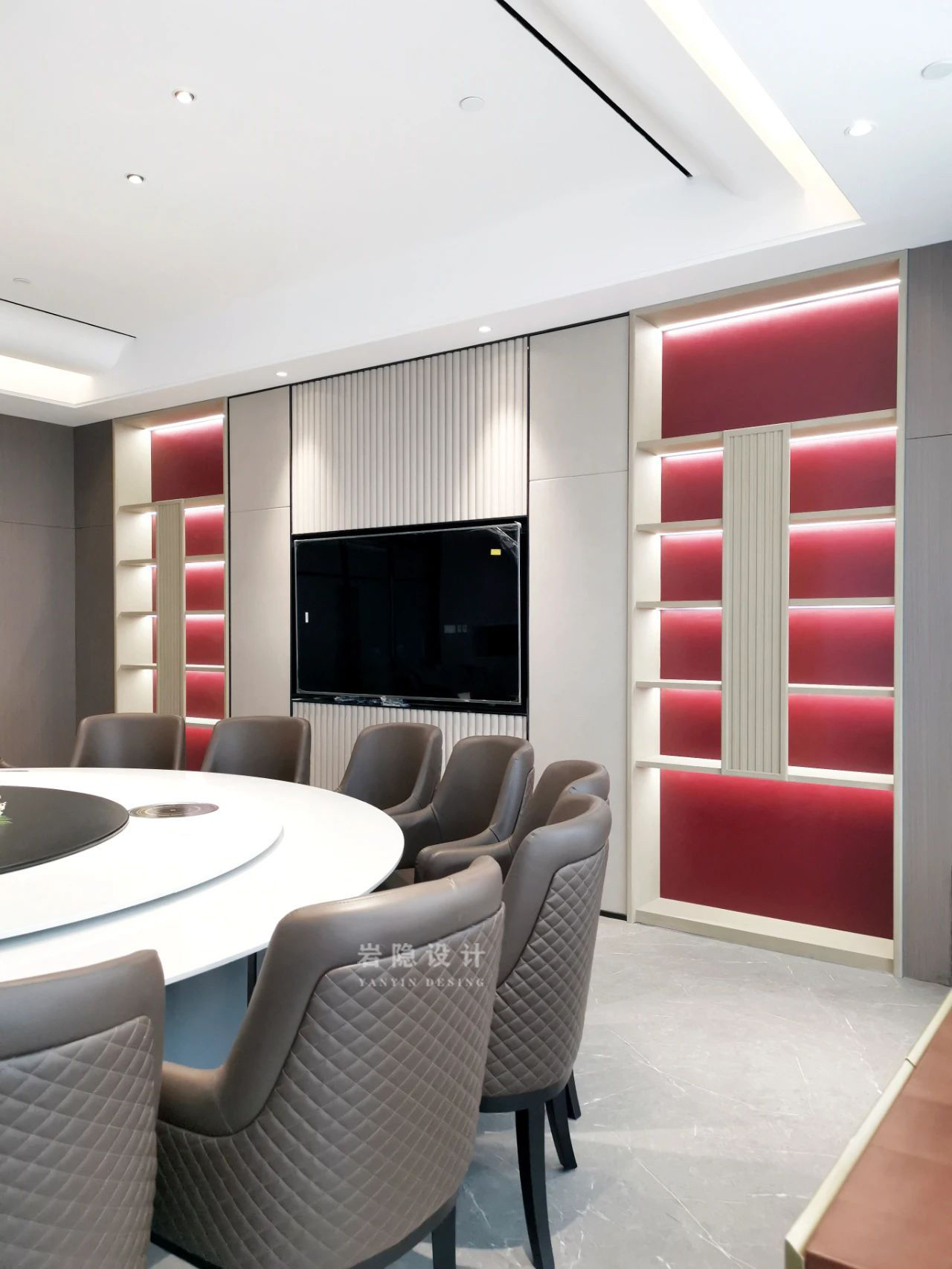 华丽集团办公楼与室内空间设计-36