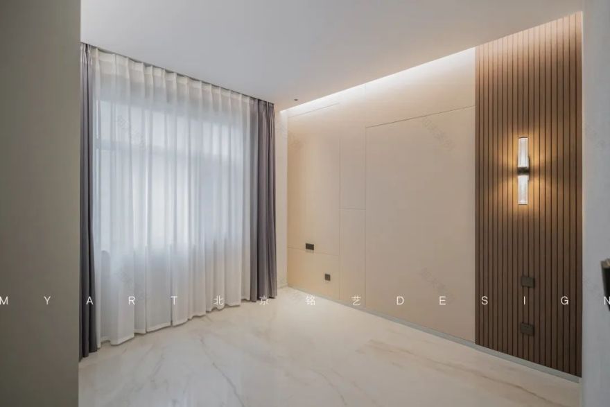 辛集·百合御景城一对一硬装实景丨北京铭艺-95