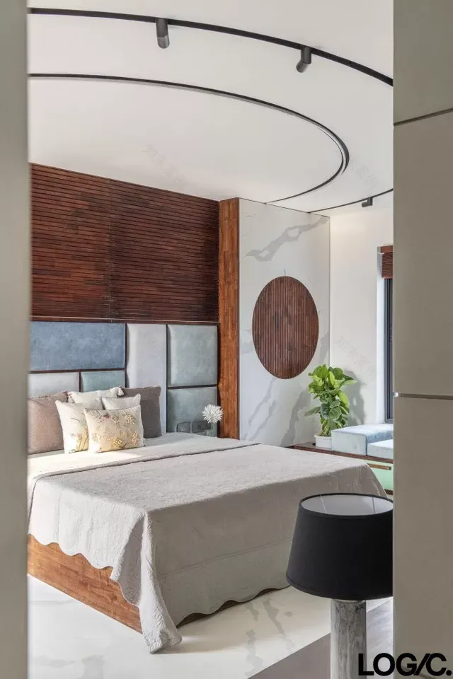 A Spacious, Colour-Rich House Of Curves Designed With Open And Airy Spaces | Logic Architecture + Research - The Architects Diary-15