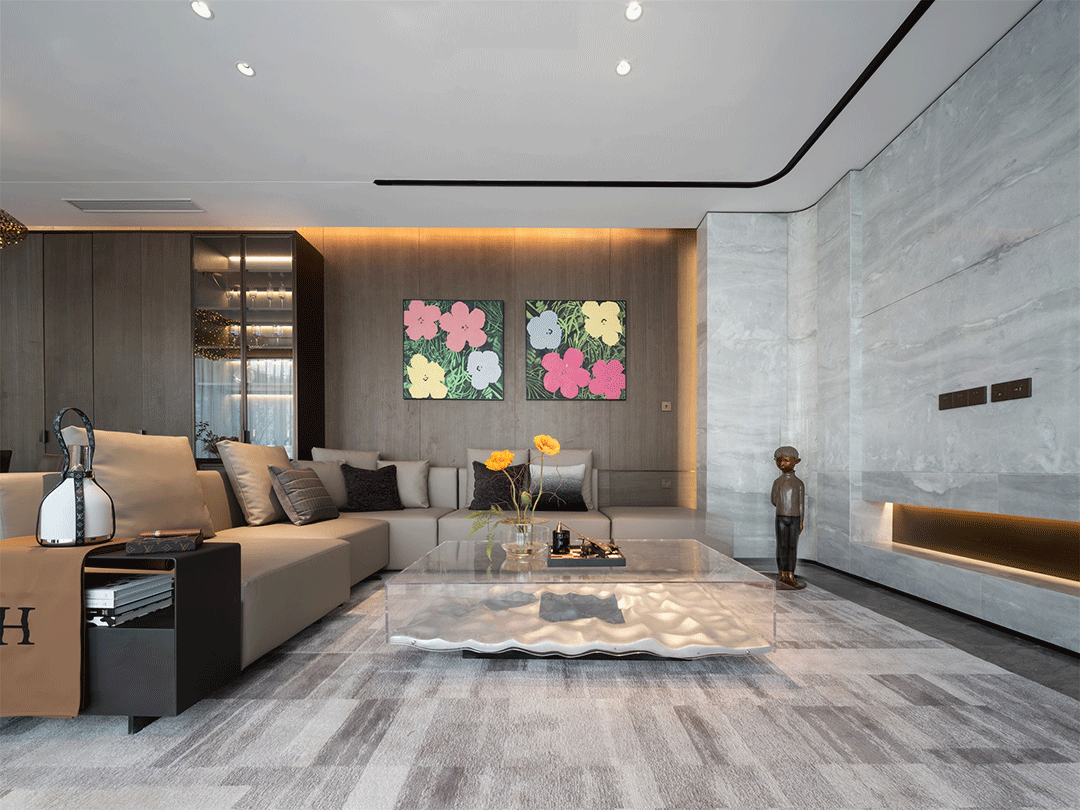 艺烁空间新作丨850㎡沪上墅居丨中国上海丨EASE艺烁空间-12