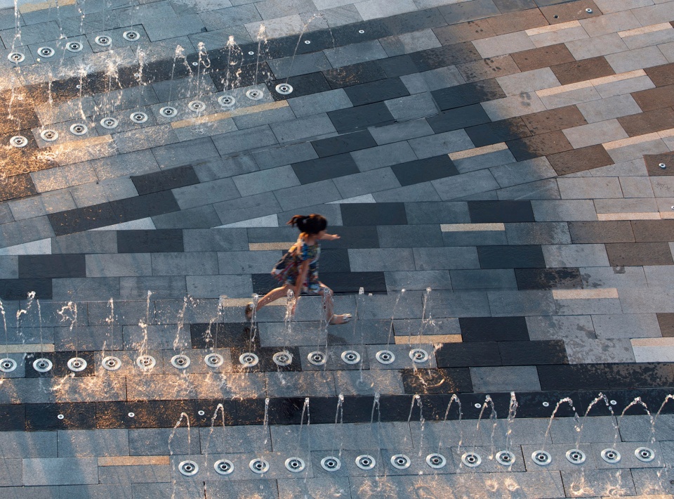 星光璀璨,南信青岛环球金融中心景观设计-27