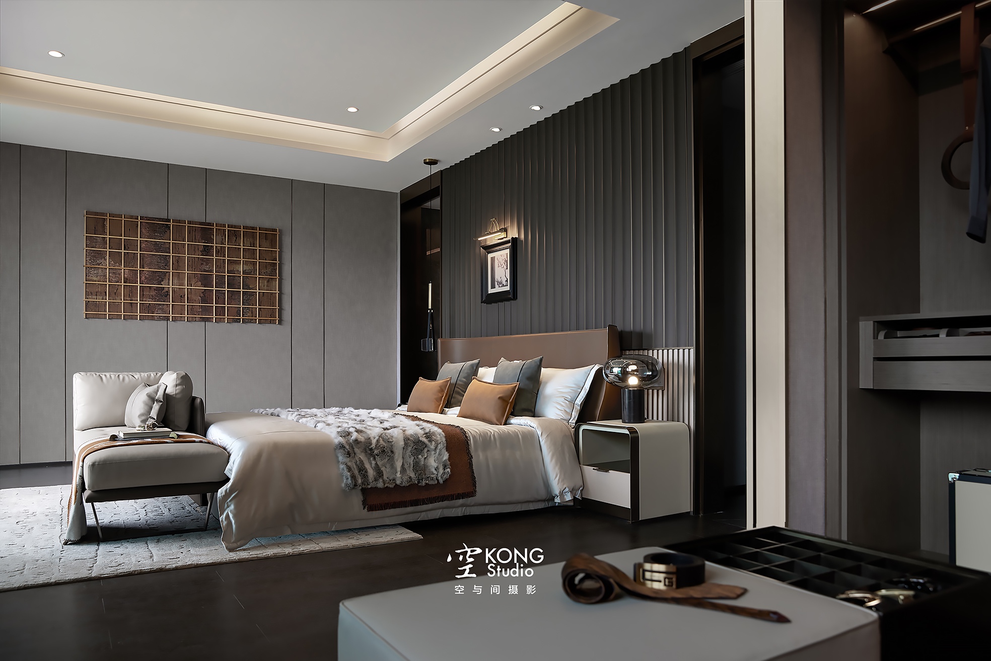 别墅空间摄影 | VANKE万科乐享品质 隐奢格调-11