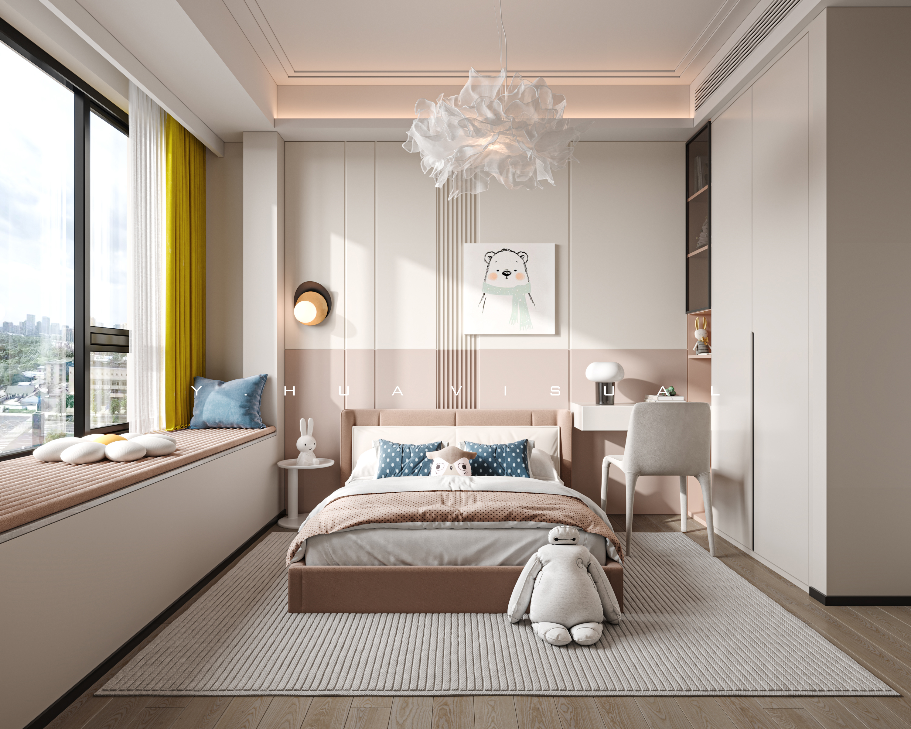 乙画视觉｜现代风｜大平层-12