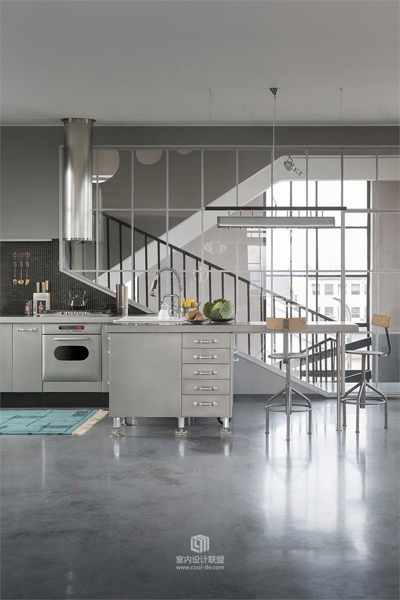 A+Z设计事务所:旧弃兵工厂loft住宅设计-8