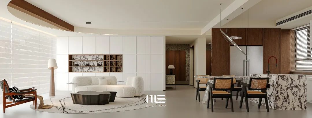 拂光丨中国天津丨陌上空间设计-0