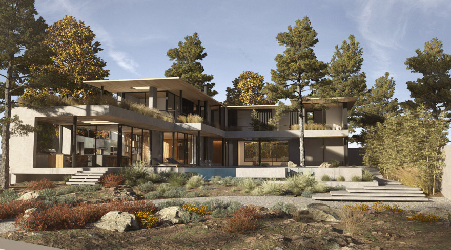 城市森林住宅丨希腊雅典丨Pieris.Architects-10