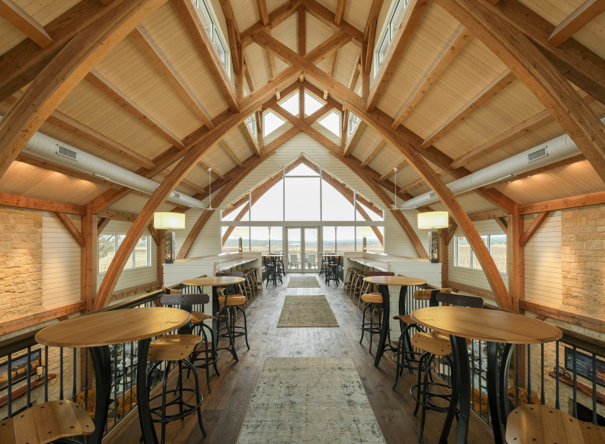 Augusta Vin Winery 酒庄设计丨美国德克萨斯丨Texas Timber Frames-12