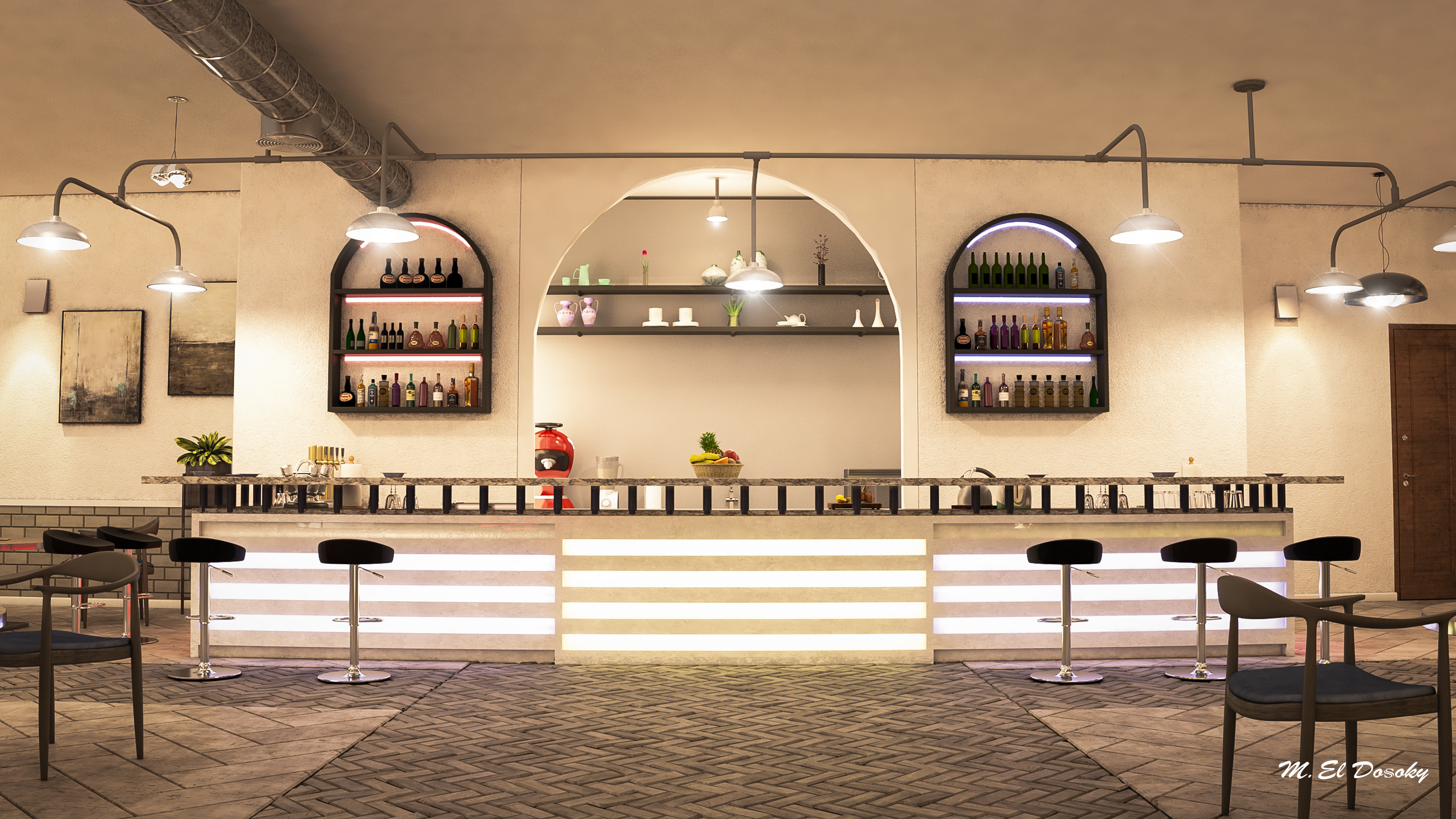 Restaurant and cafe (interior & exterior)-4