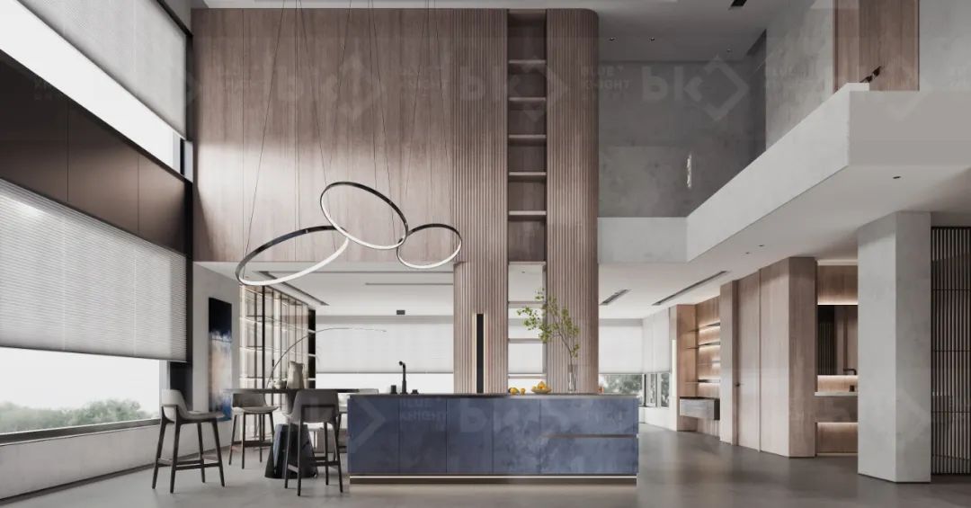 城市中心的山水秘境·金鸡湖复式别墅全案设计丨中国苏州丨bk蓝骑士建筑设计事务所-86