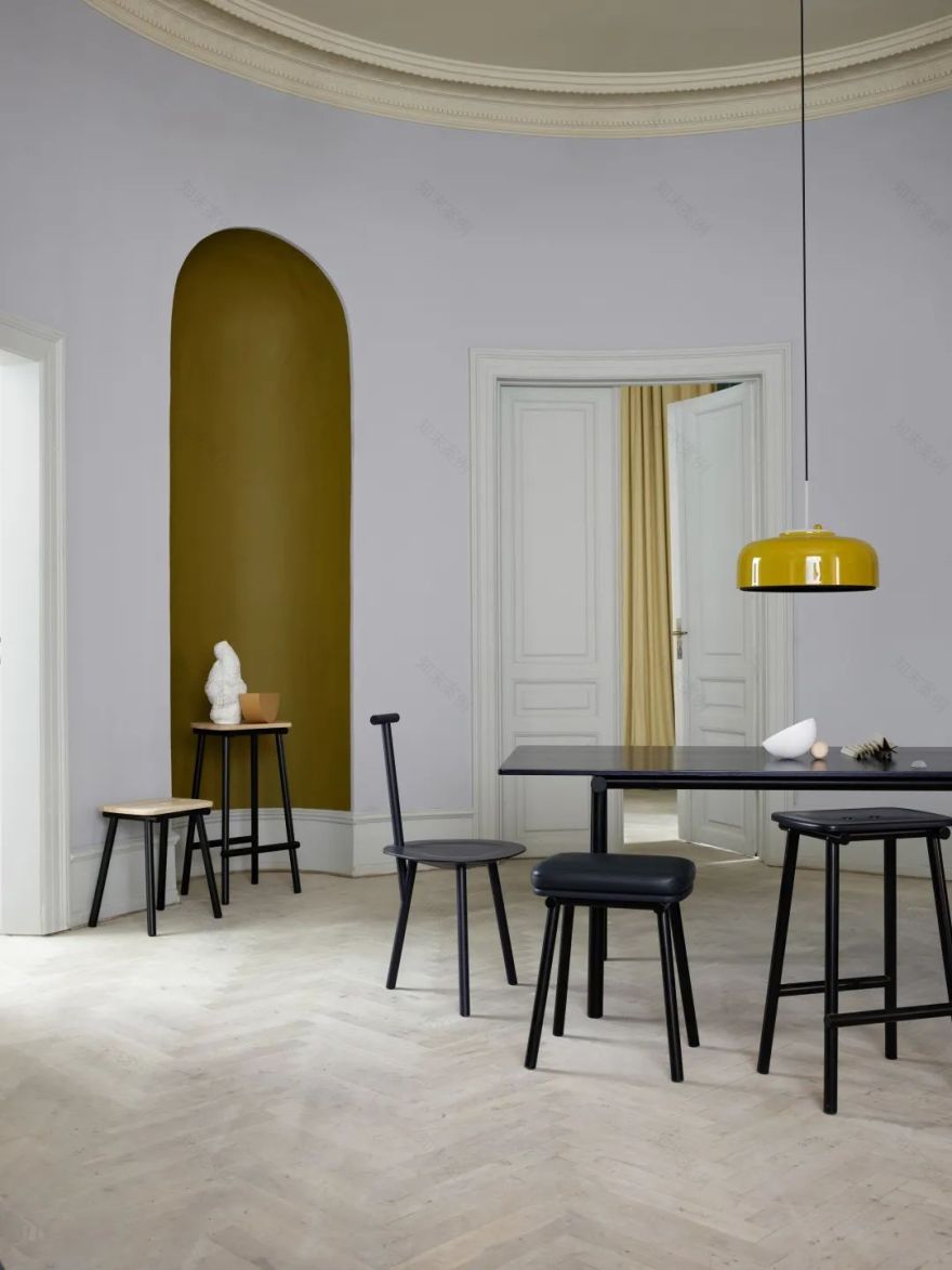 丹麦 PLEASE WAIT to be SEATED 品牌新展厅,艺术瓷砖增添空间魅力-4