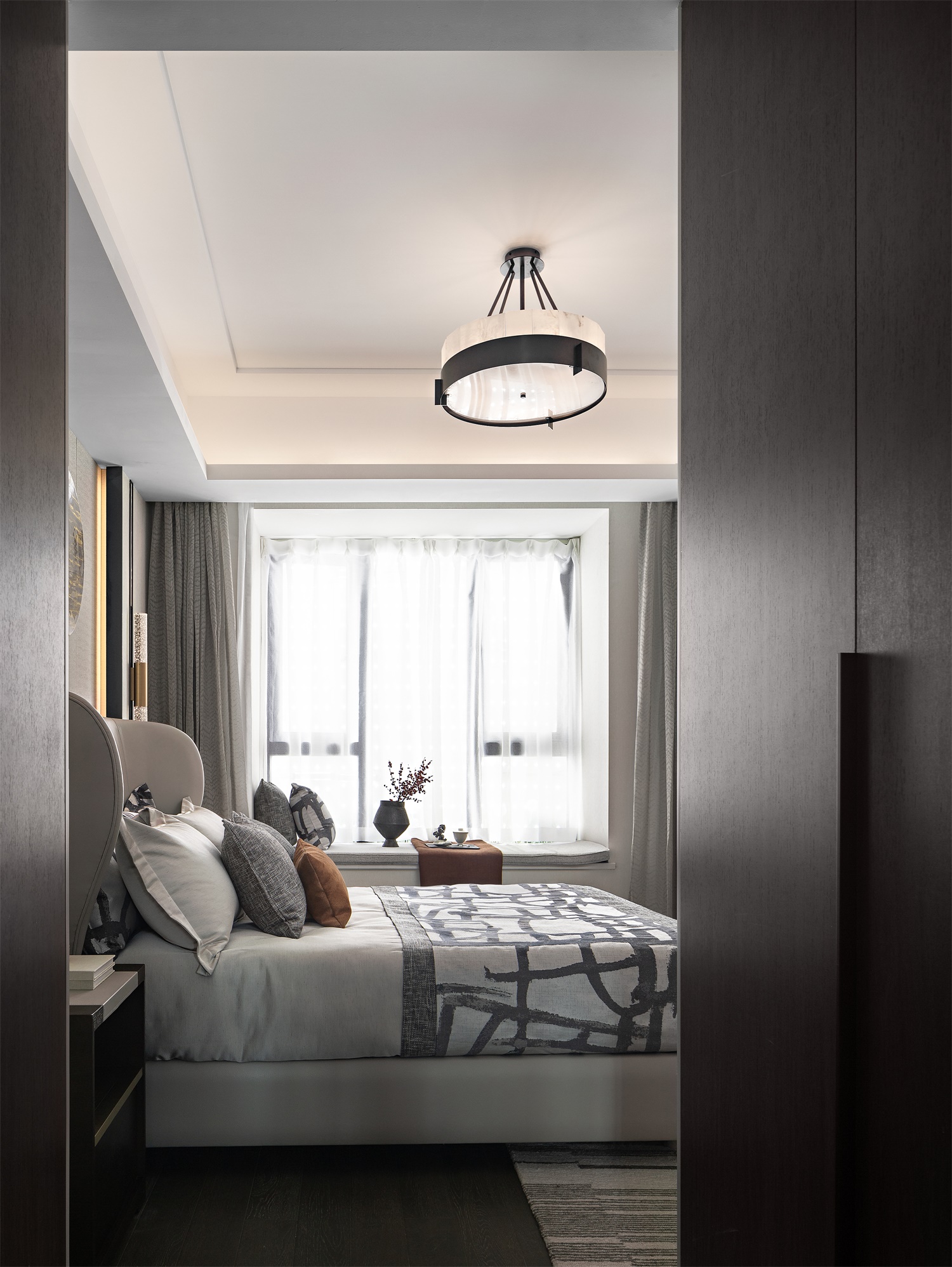 INNEST意巢设计：阳光城·檀境，典雅高贵的现代新中式-8