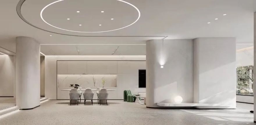 极简主义的温暖别墅设计丨上海茧界设计有限公司-9