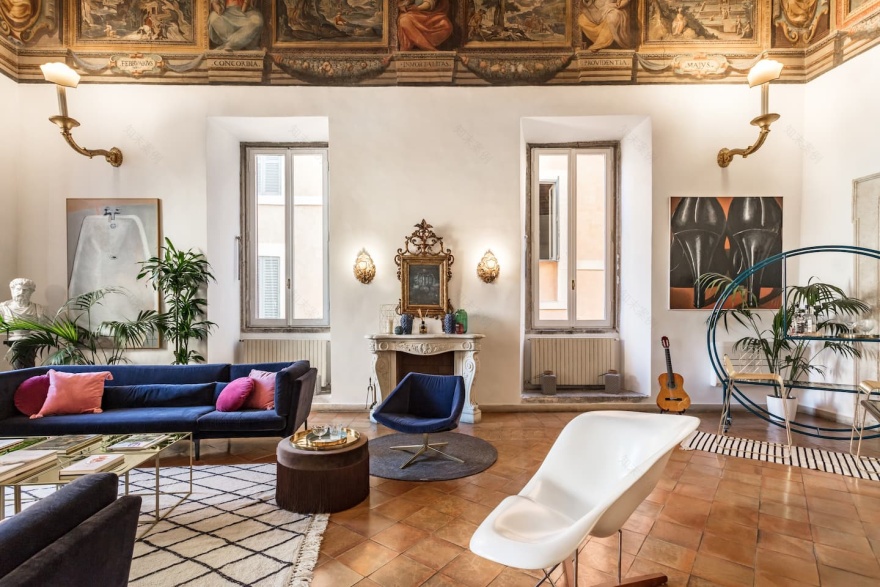 罗马五大豪华 Airbnb | 历史与现代的完美结合-10