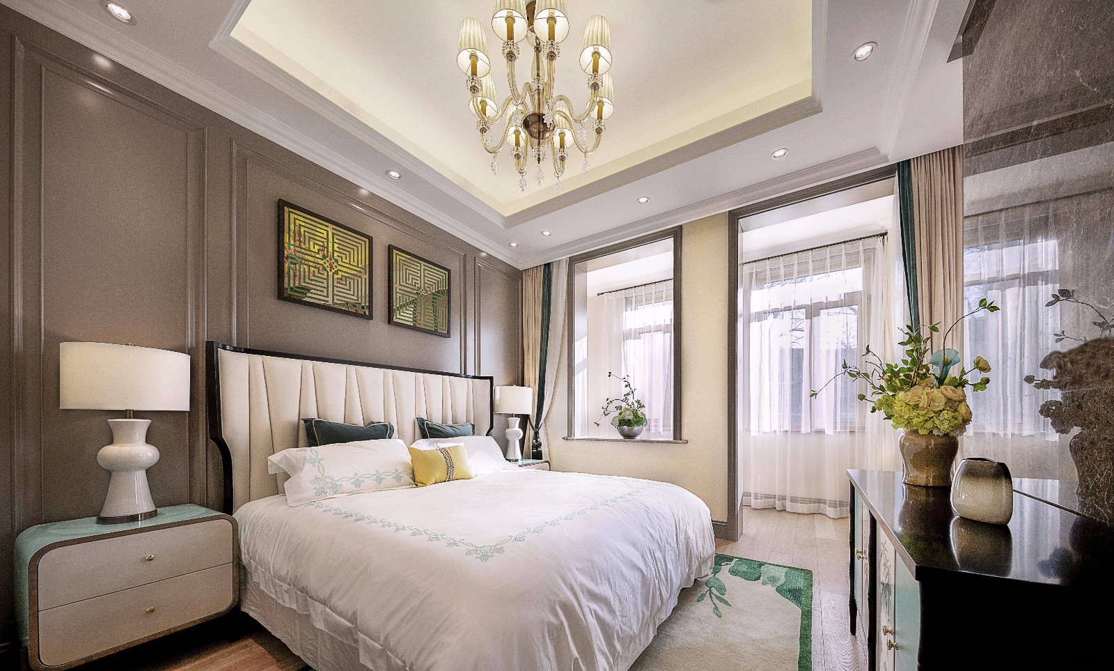 容·融 ——新中式别墅样板间-9