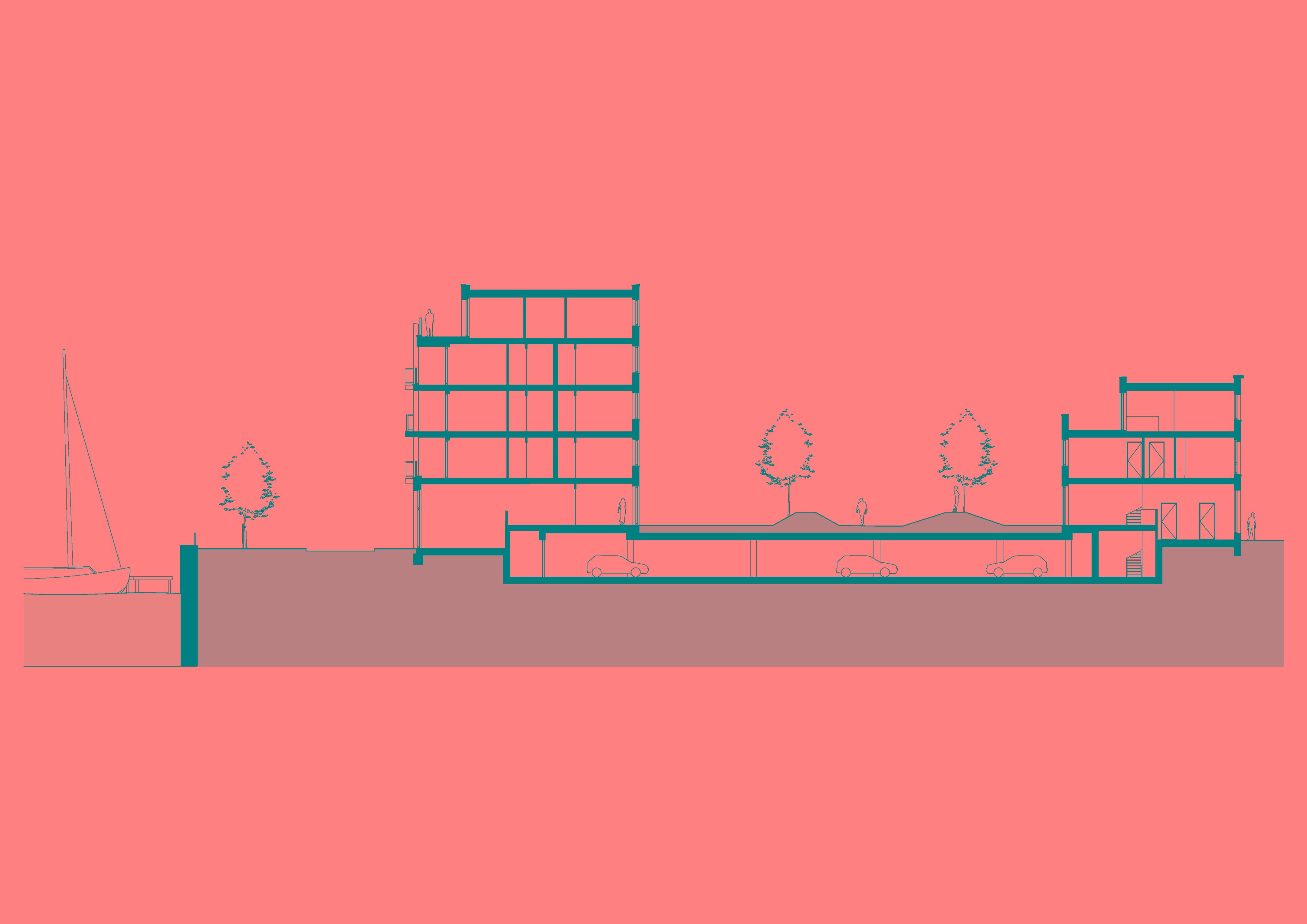 荷兰 Zutphen 城市新住宅区设计 | Kade Noord 现代建筑群-31