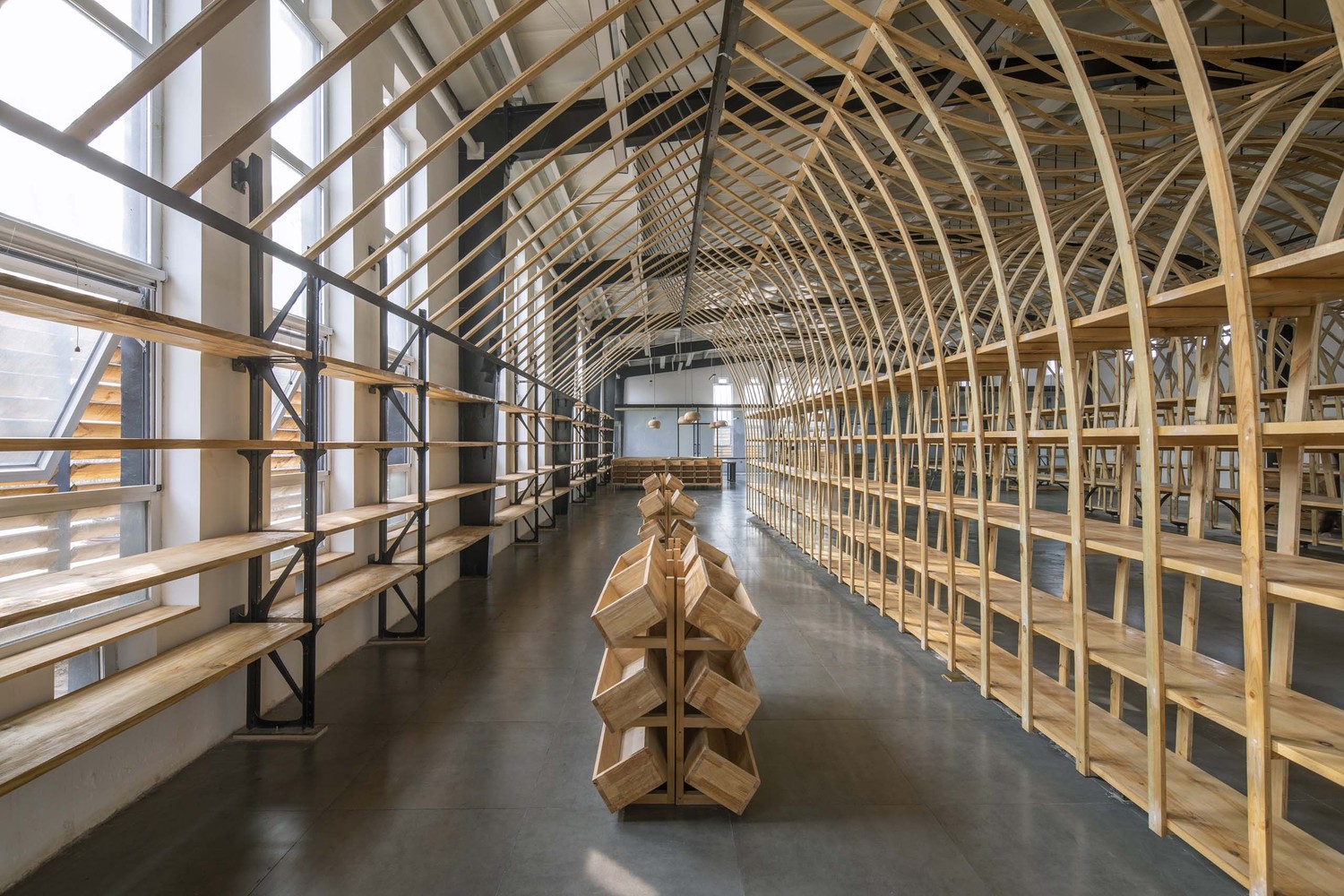 云台山冰菊展示架丨中国焦作丨LUO studio-40