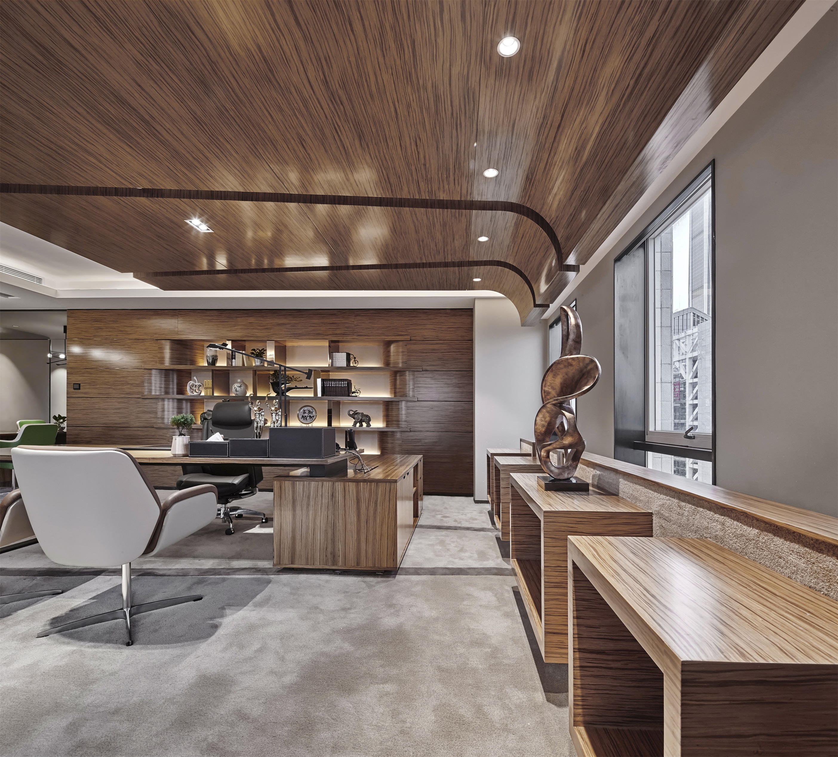 创域新作 | 简逸灵动之美——深圳国际商会大厦办公空间-27