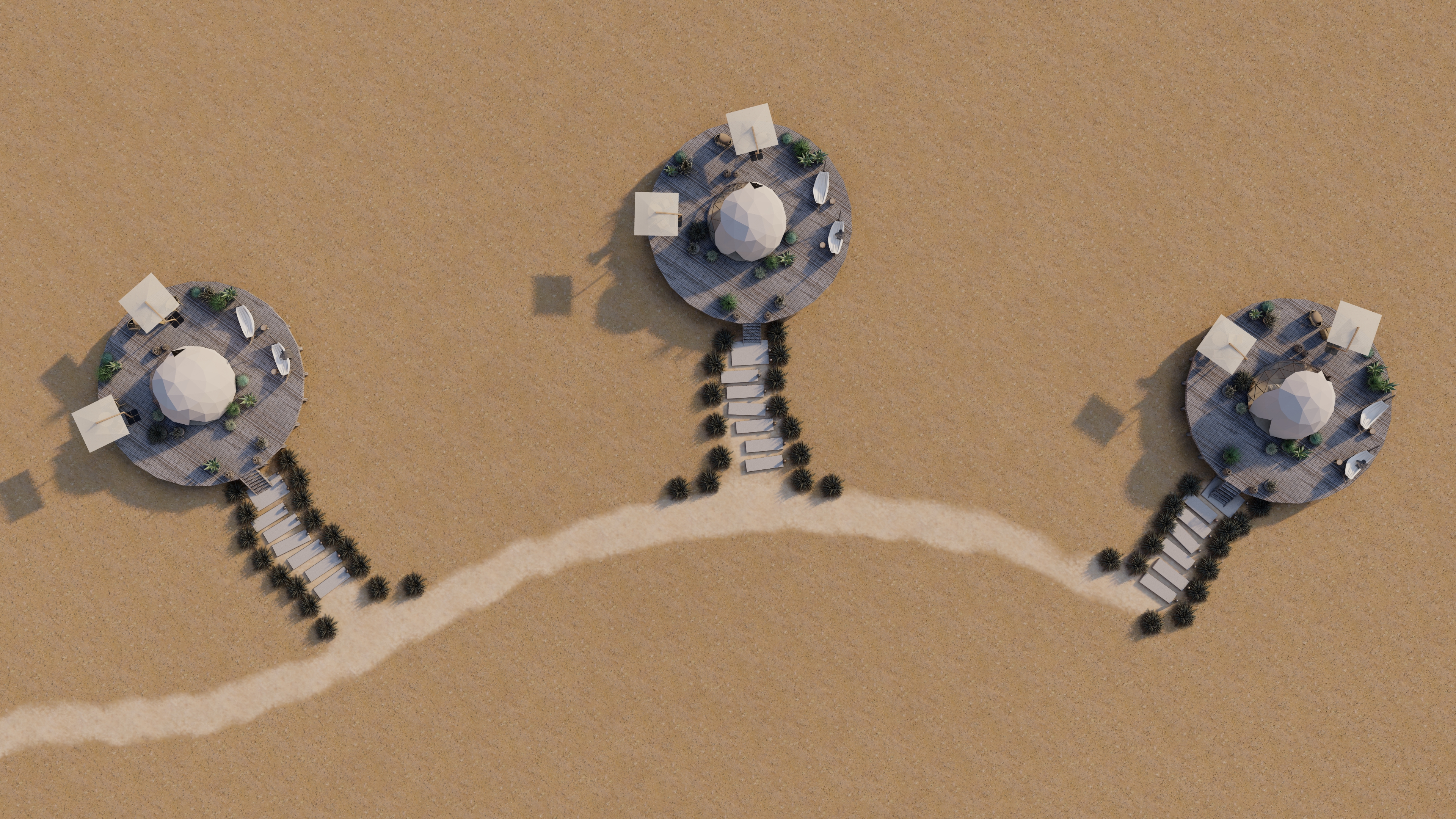 豪华露营设计与三维渲染丨美国丨Elisa Felisatti-18