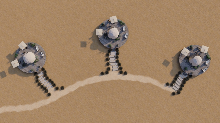 豪华露营设计与三维渲染丨美国丨Elisa Felisatti-18