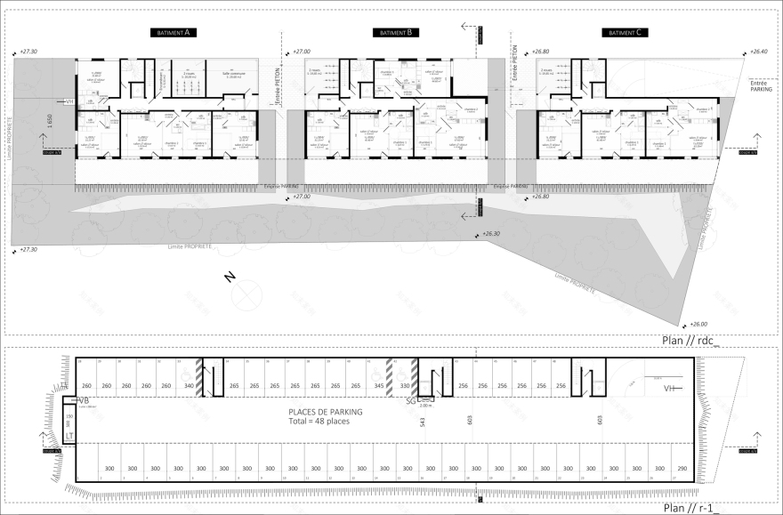 45 Housing Units in Nantes / a/LTA-16