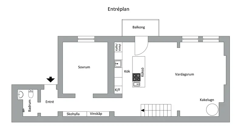 冷暖相间，极简温馨的 1885 年瑞典 Gothenburg 老建筑 Duplex-16