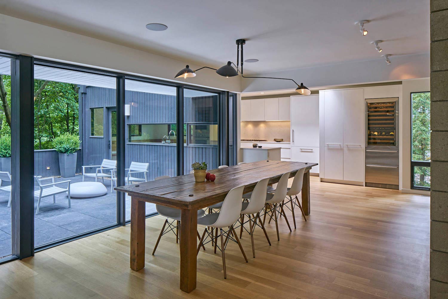 Interior renovation of a single family residence in the forests of Kalamazoo, Michigan by Mathison Architects   CAANdesign  Architecture and home design blog-8