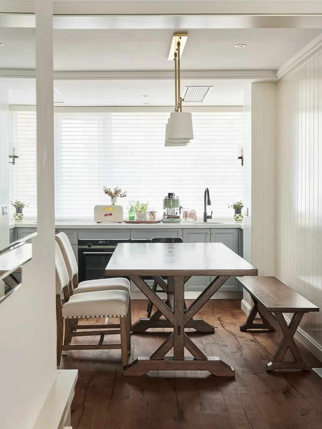 美式混搭:经典与现代的「空间圆舞曲」丨金螳螂家-40