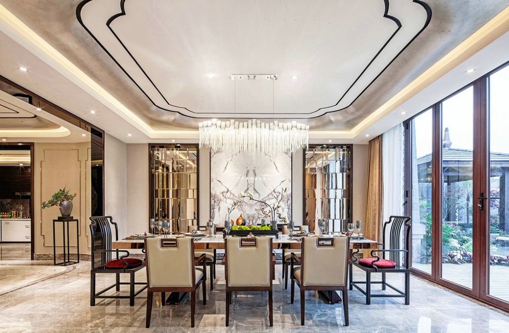 206㎡新中式豪宅别墅-17