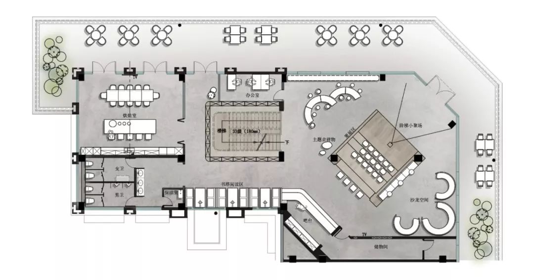 贵阳东原·朗阅售楼处 | 英伦风与现代摩登的完美融合-99