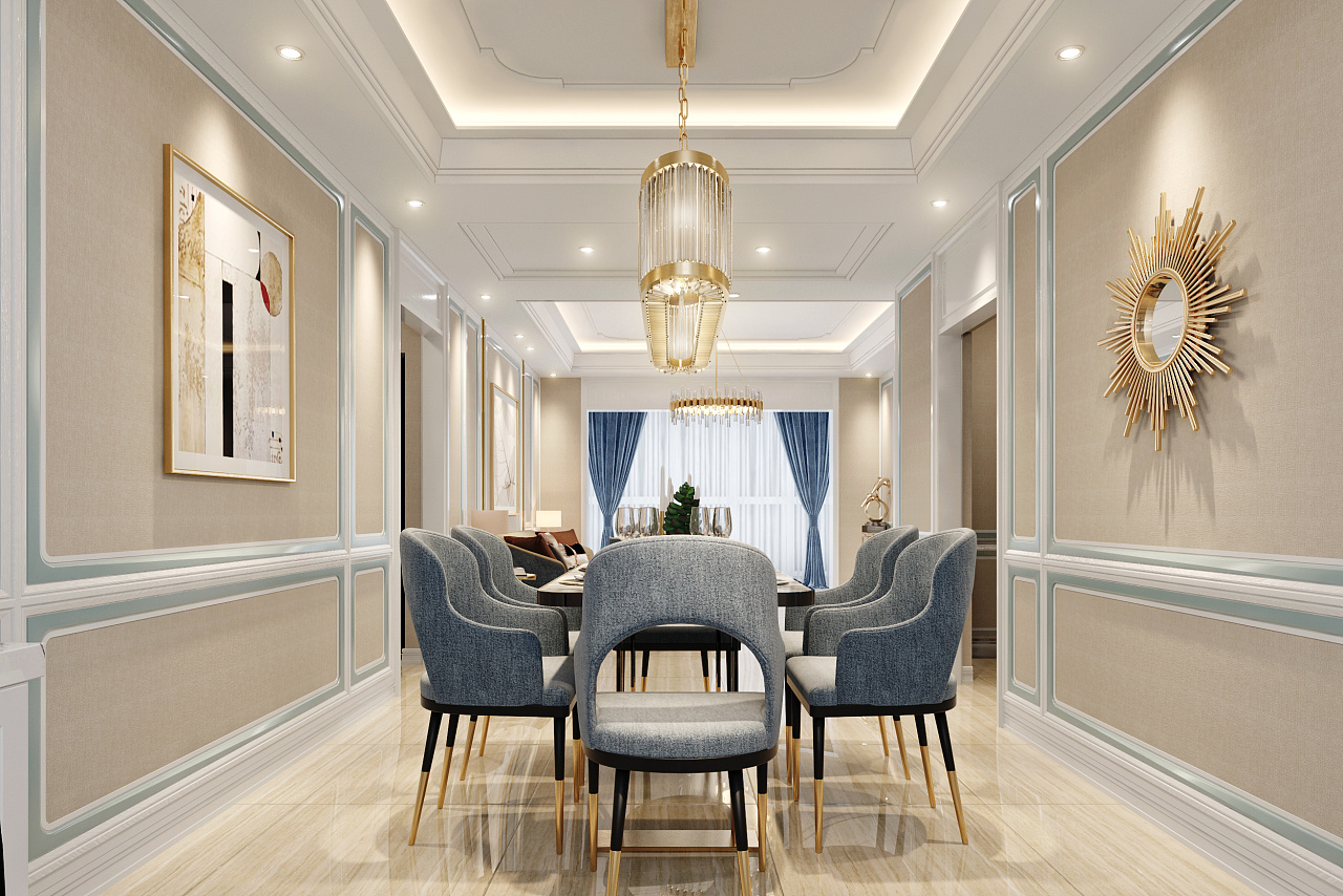 欧式奢华浪漫宜居空间设计-6