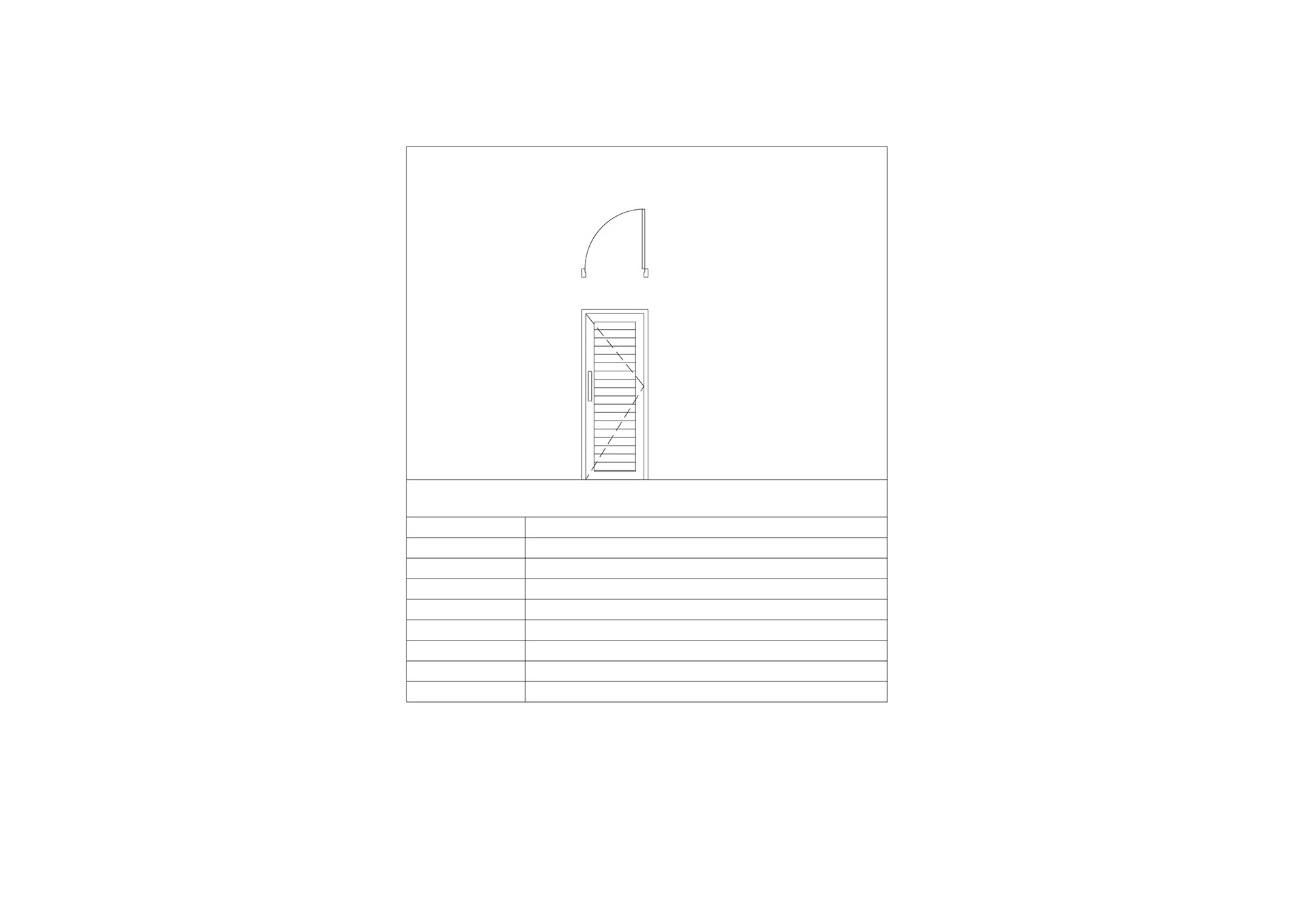 architectural drawing of residential house-36