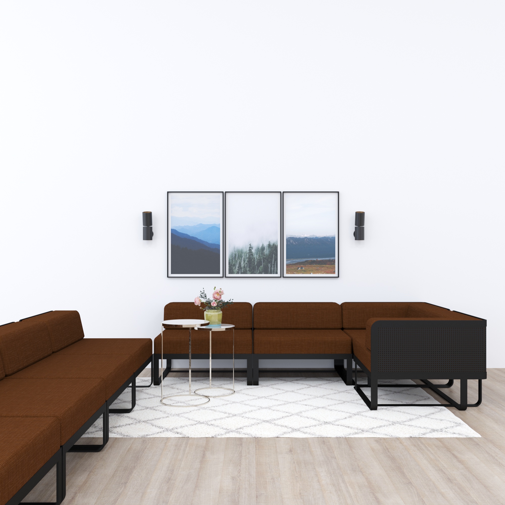 Modular sofa FORKS-9