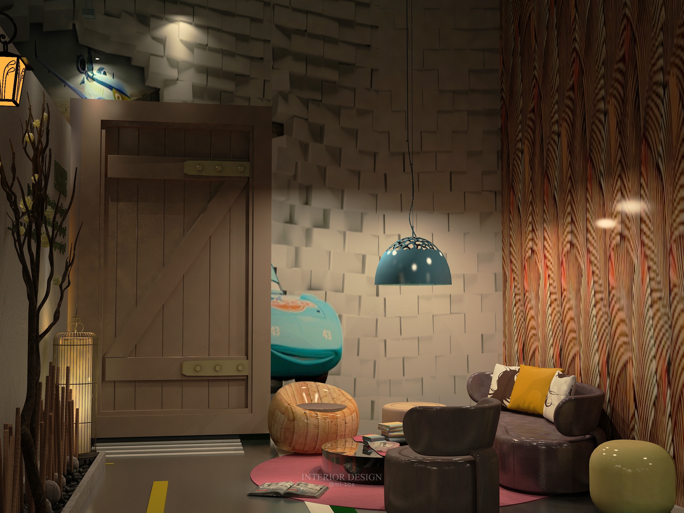 汽车主题咖啡厅-6