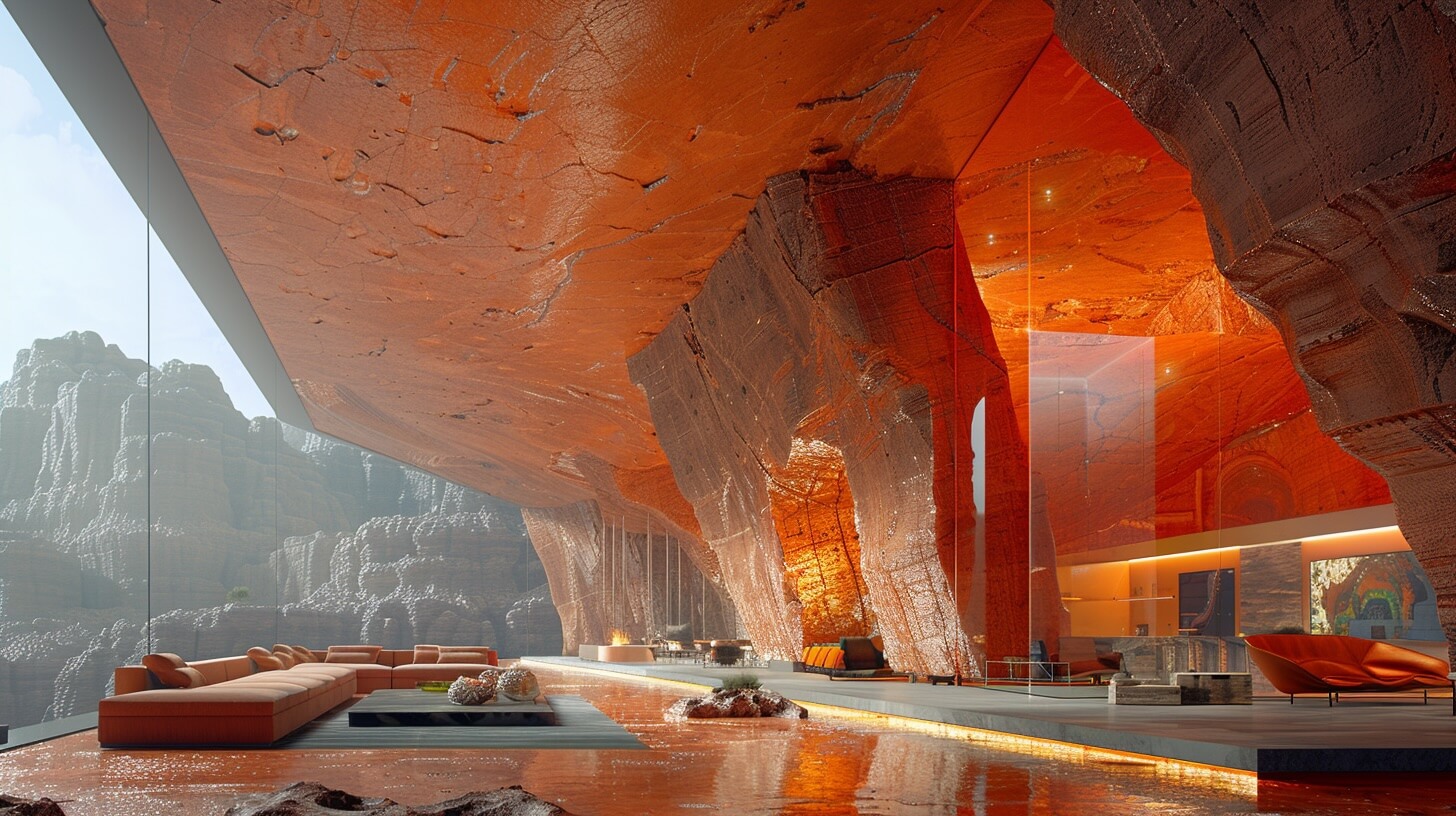 琥珀宫丨阿联酋迪拜丨Green Clay Architecture-8