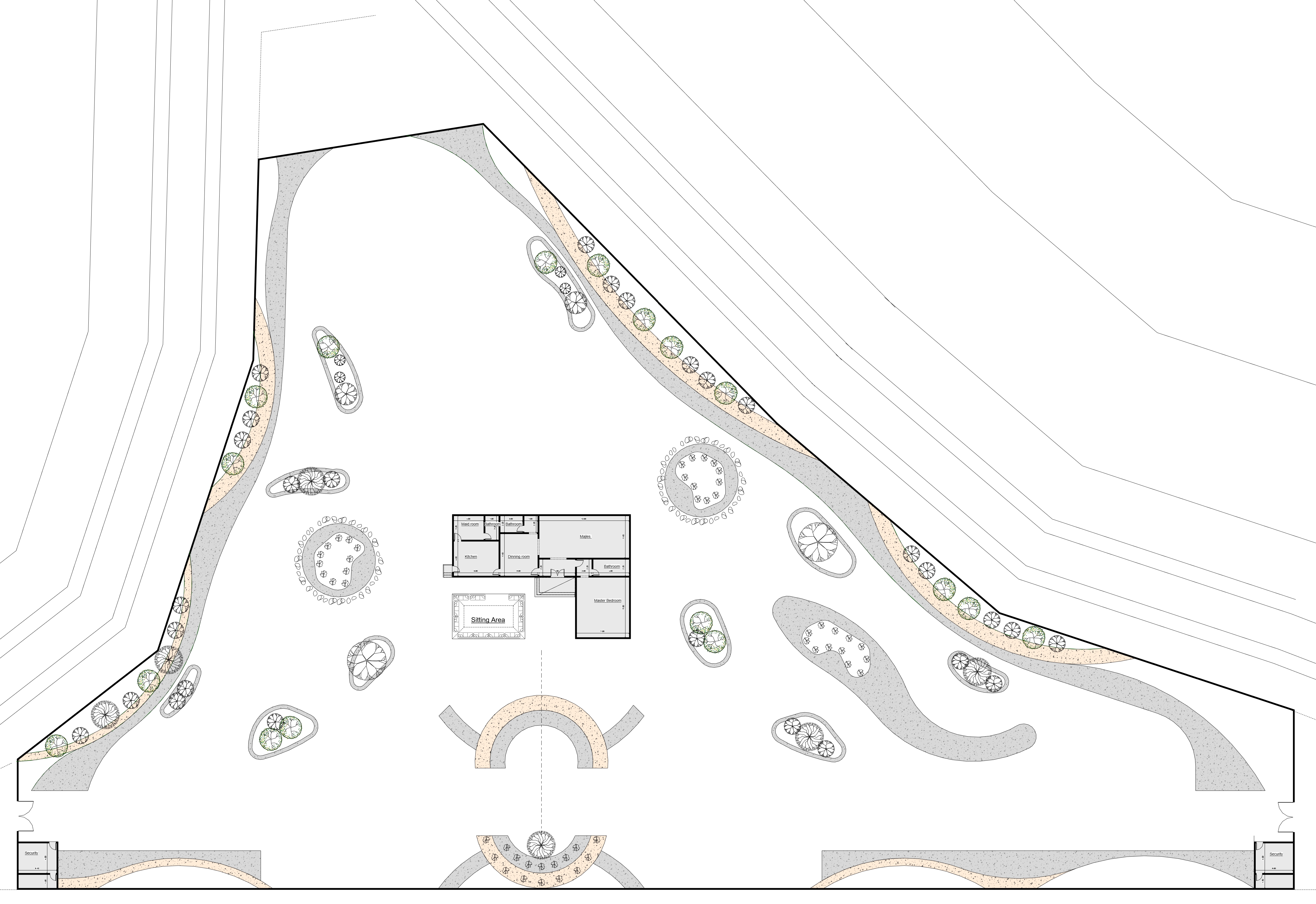 沙特私人别墅景观设计丨沙特阿拉伯丨Clay Studio-27