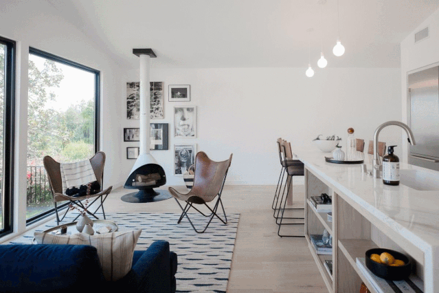 洛杉矶 128㎡斯堪的纳维亚风美宅，舒适度与自然美景完美融合-4