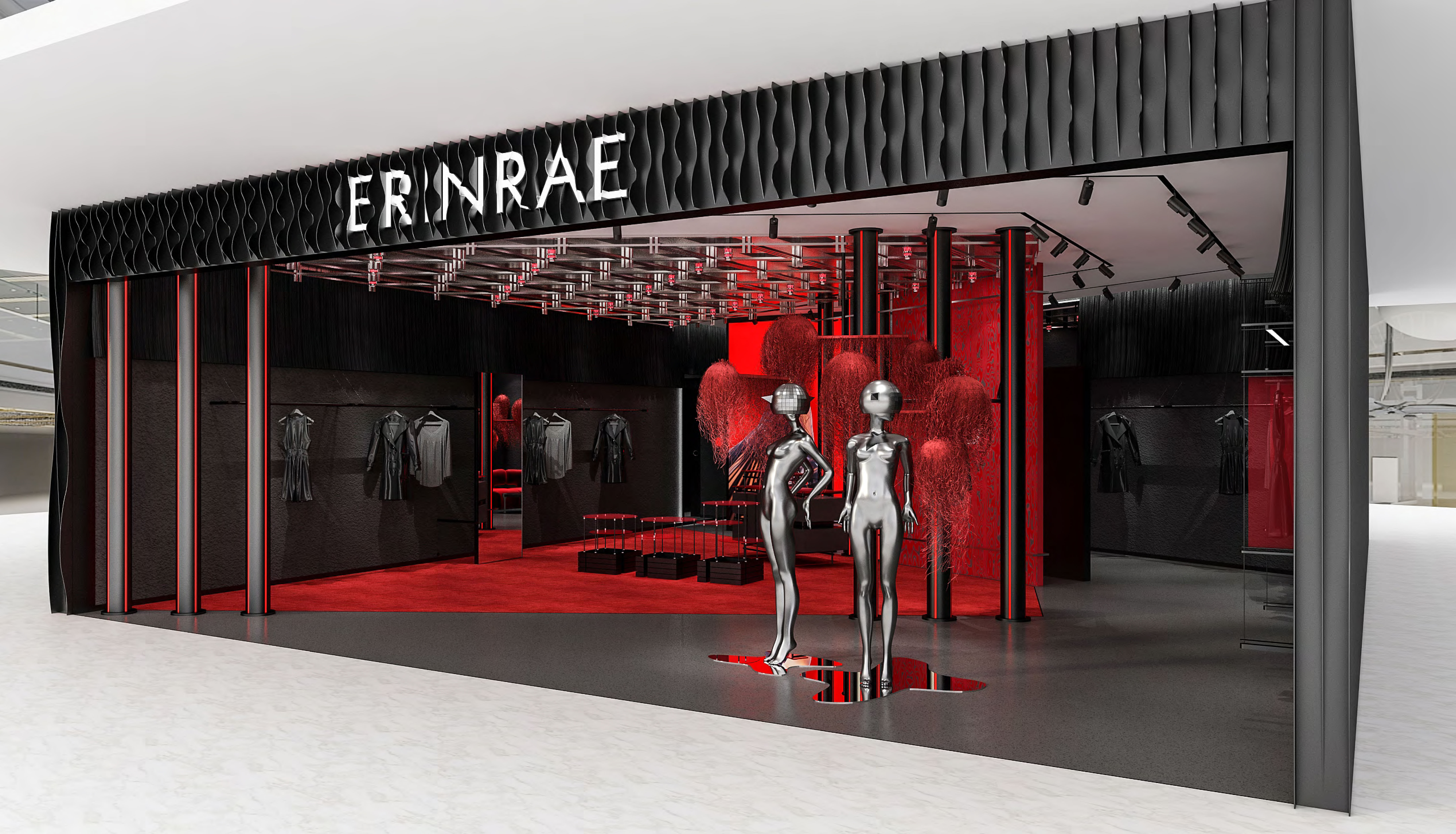 商业空间效果图·服装店-2