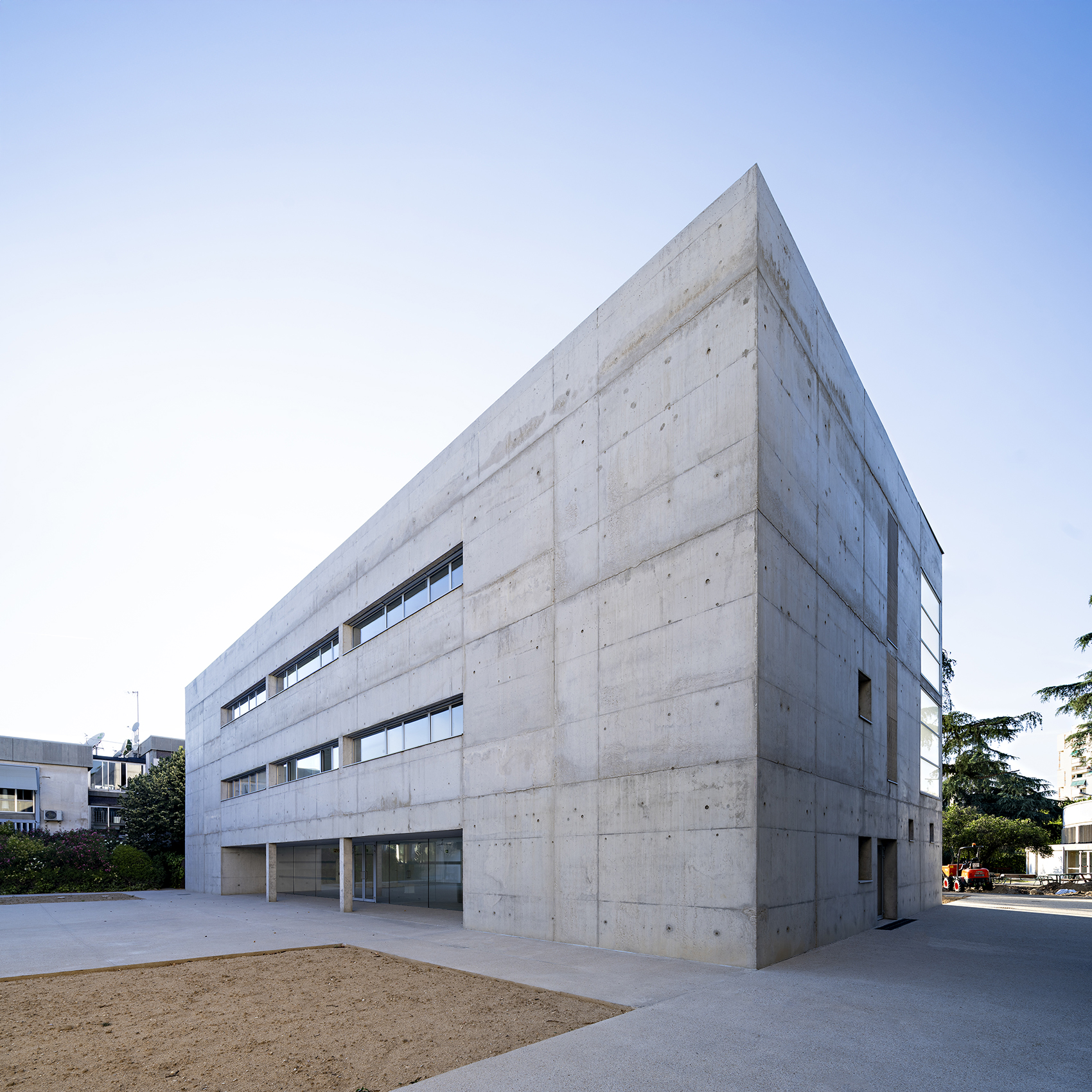 马德里法国学校图书馆丨西班牙马德里丨Alberto Campo Baeza-7