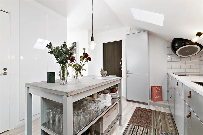 绿色植物的室内艺术展示-4