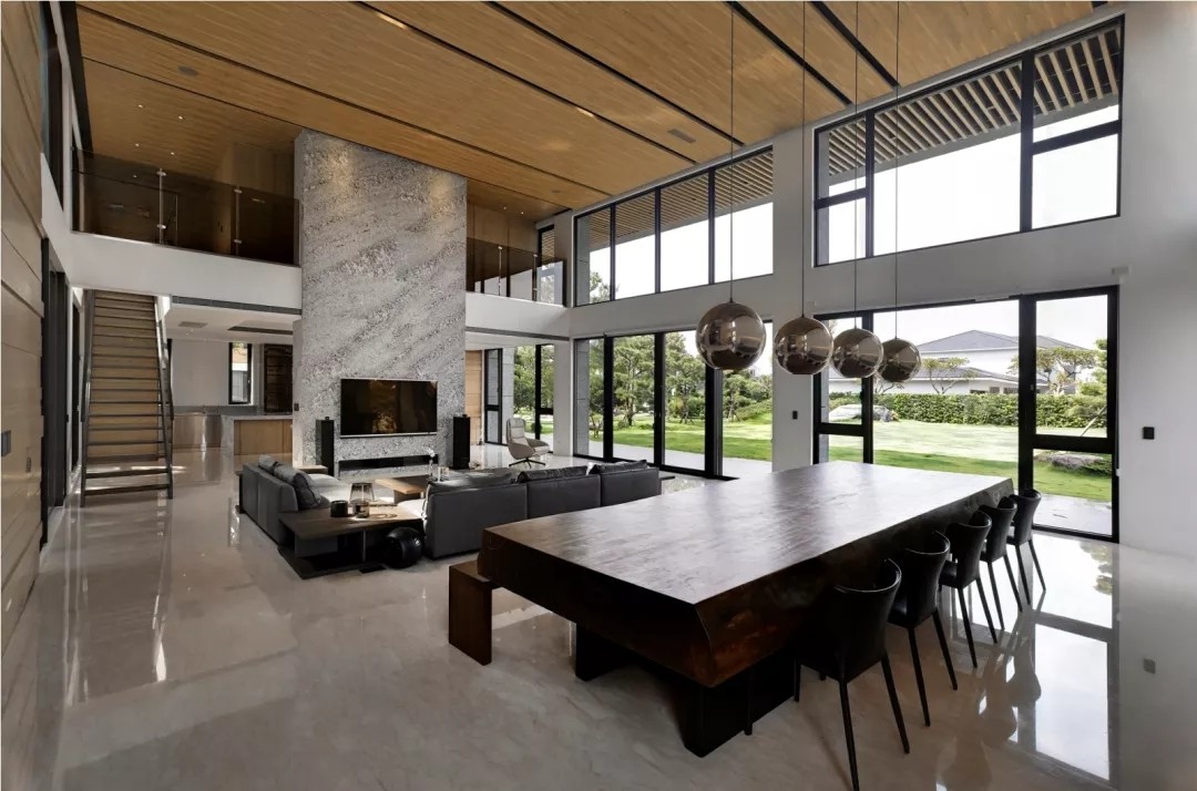 现代风挑高别墅,打造生活艺术馆-21