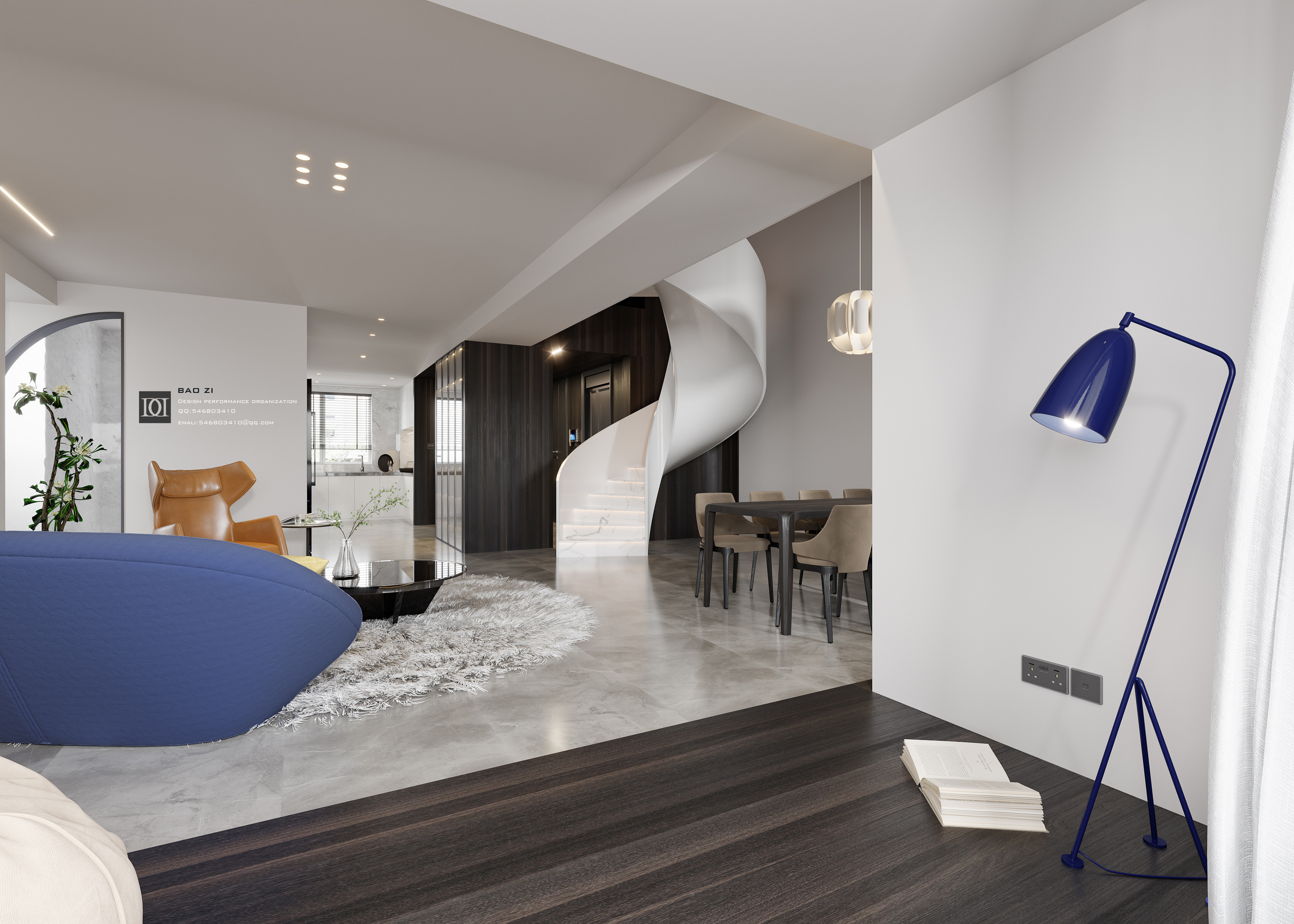 现代简约平层设计-4