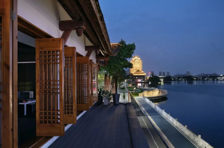芙蓉浦上 观风与月舒丨中国眉山丨眉山大可设计-18